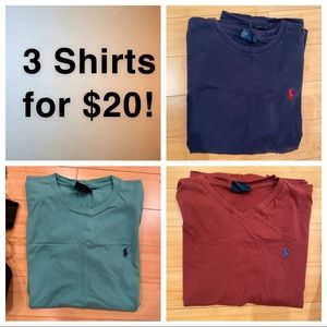 3 Ralph Lauren T-Shirts for $20!